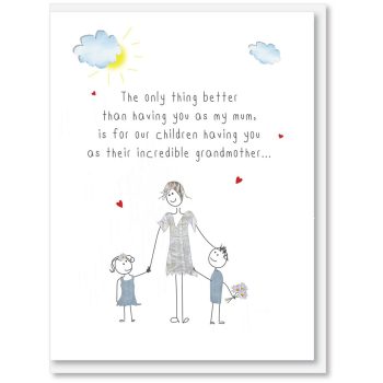 i candy Card Mothers - Incredible grandmother