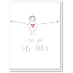 i candy Card Love - I love you this much