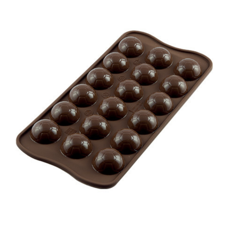 Silikomart Chocolate Mould Soccer balls Goals