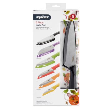 1191 – 6pc Stainless Steel Knife Set – DS