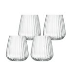 Luigi Bormioli Optica Stemless 450ml Set of 4