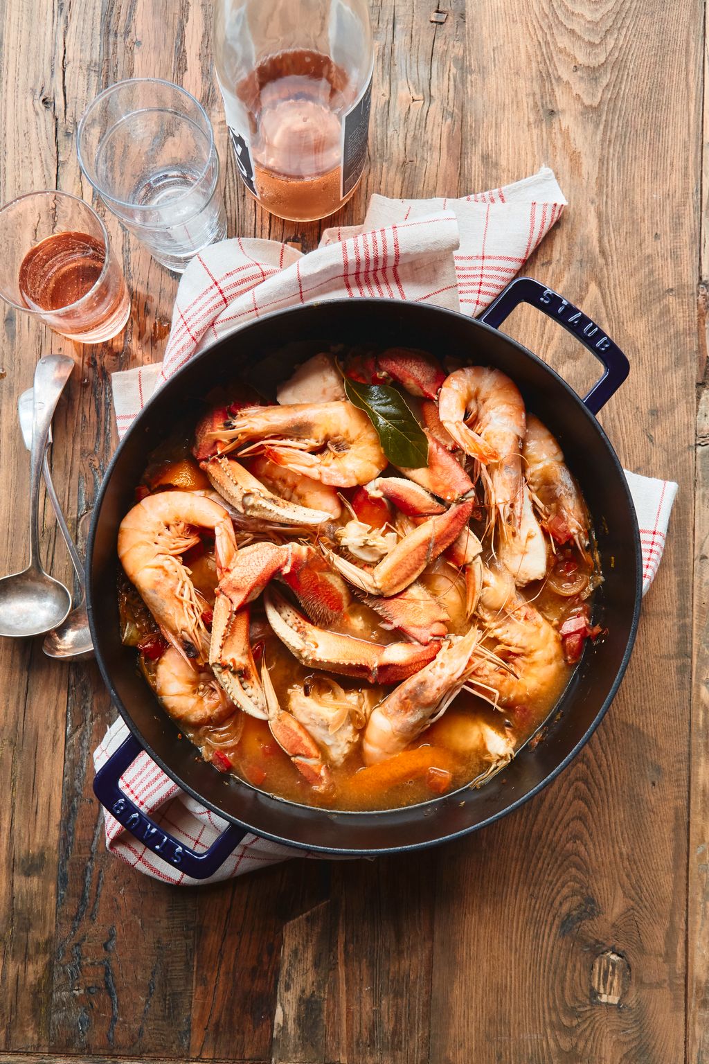 65151 – Staub Bouillabaisse Pot 28cm – Blue – LS4