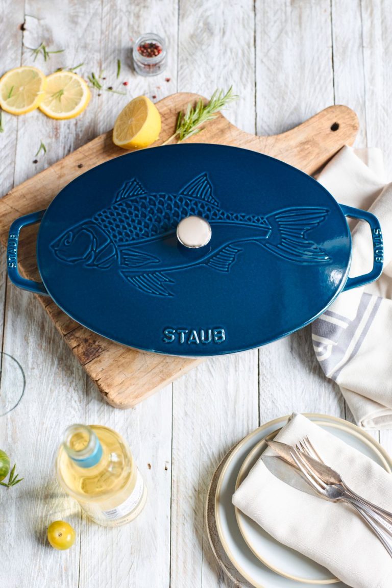 https://www.chefscomplements.co.nz/wp-content/uploads/2022/05/65356-Staub-La-Mer-Fish-Oval-Dish-32cm-LS-3-768x1152.jpg