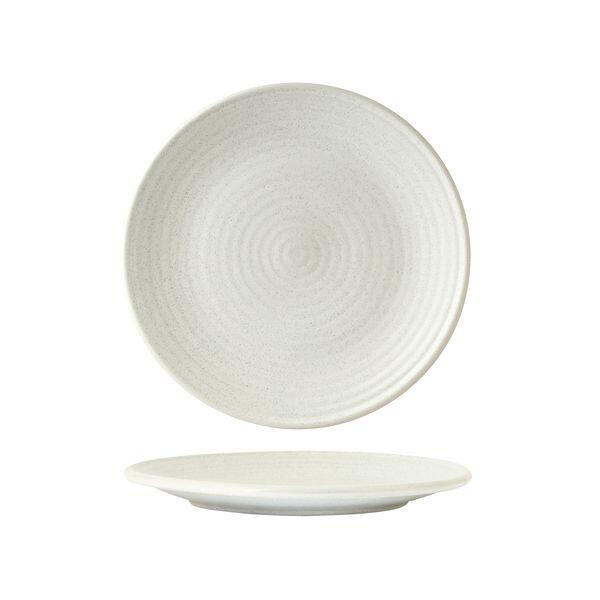 90070 Round Plate – Ribbed