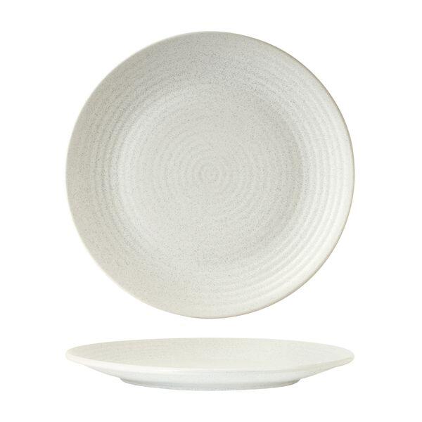 90071 Round Plate – Ribbed