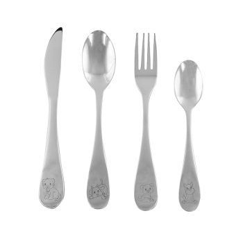 Wilkie Brothers Children's Cutlery Set of 4 Puppy Collection