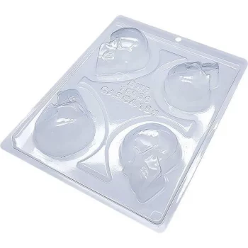 BWB Medium Skulls 3 Piece Chocolate Mould