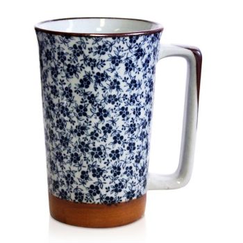 Blue Blossoms Tall Mug 400ml