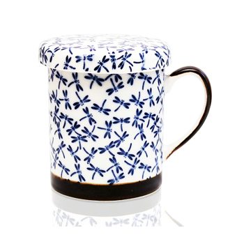 Japanese-Blue-Dragonly-Tea-Infuser-Mug-350ml