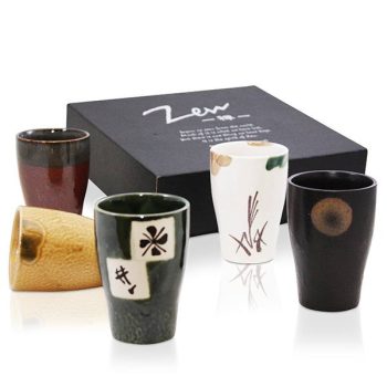 Japanese Zen Naoko 5 Piece Tumbler Set