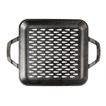 Lodge Chef Collection Cast Iron Square Grill Topper 28cm