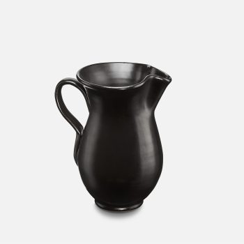 Regás Terracotta Spanish Sangria Jug Black Professional Glaze 1L