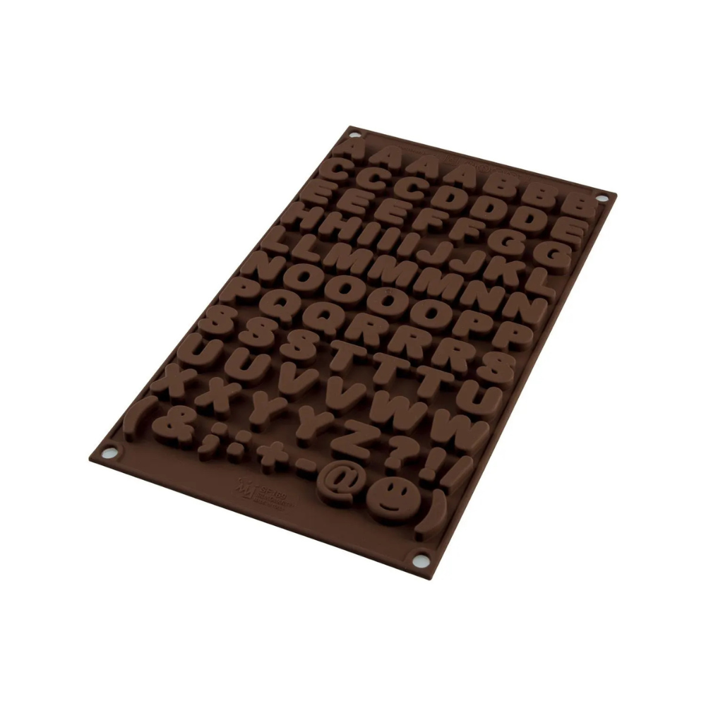 Silikomart Silicone Chocolate Mould ABC