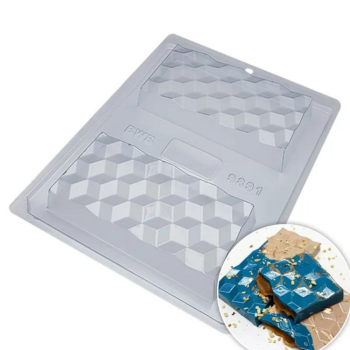 BWB Textured Slab 3 Piece Chocolate Mould