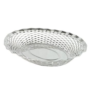 Roger Orfevre Vintage Inox Oval Basket (2 Sizes)