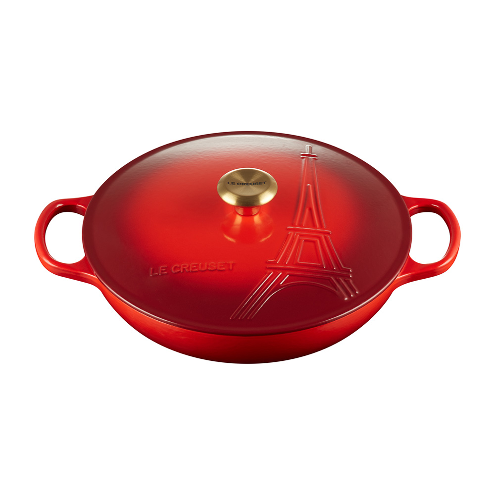 21987300602441_CI_Eiffel_Signature_Shallow_Casserole_30cm_Cerise_002 DS