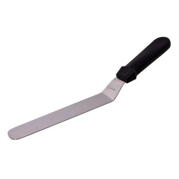 Bakemaster Spatula Cranked Plastic Handle (2 Sizes) - 20cm blade