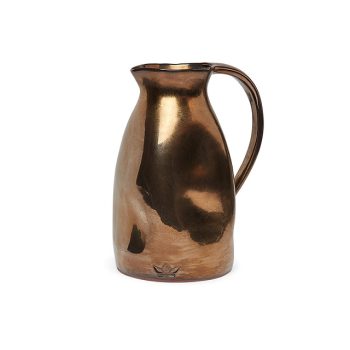 DutchDeluxes Ceramic Dented Carafe Platinum 2.25L