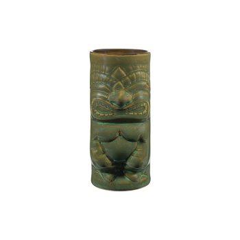 ceramic tikibar cocktail glass