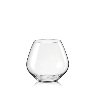 Bohemia Crystal Amoroso Stemless Wine Glasses 440ml Set of 2