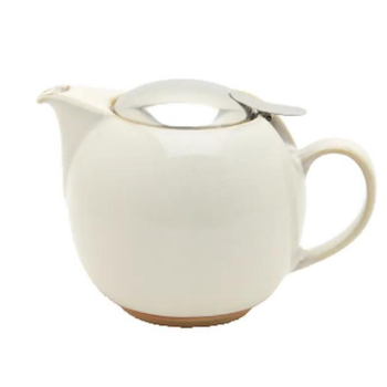 Zero Japan Earth Natural White Teapot (2 Sizes)