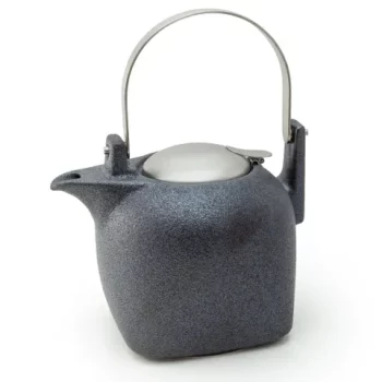 Zero Japan Kyoto Crystal Silver Matt 950ml Teapot
