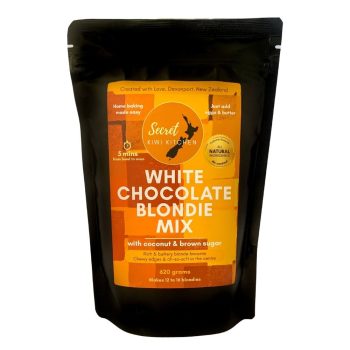 Secret Kiwi Kitchen White Chocolate Blondie Mix 620g