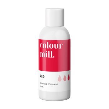 Colour Mill Oil Based Colouring 100ml Red