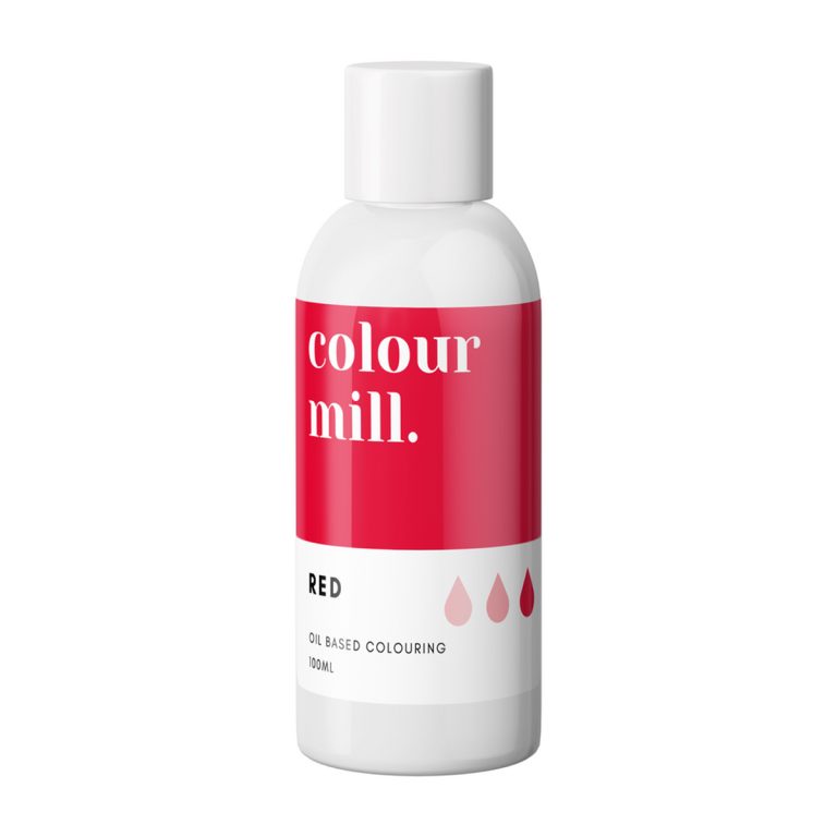 Colour Mill Oil Based Colouring 100ml Red