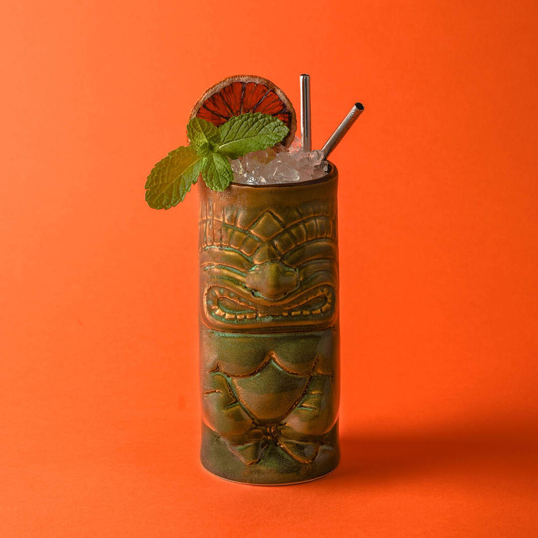 Instagram_TikiBar Tumbler Green