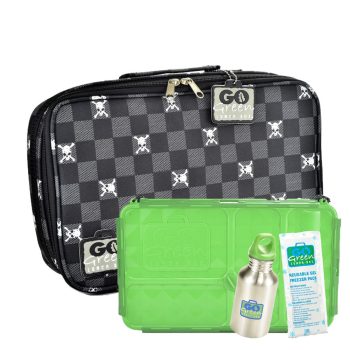 Go Green Lunch Box Jolly Roger Set
