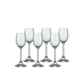 Bohemia Crystal Lara Liqueur Glass 65ml Set of 6