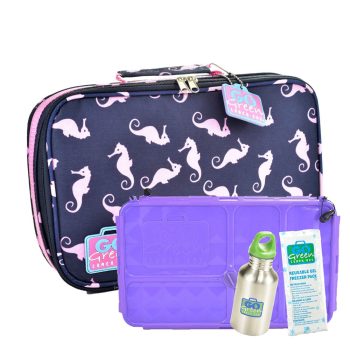 Go Green Lunch Box Seahorse Set
