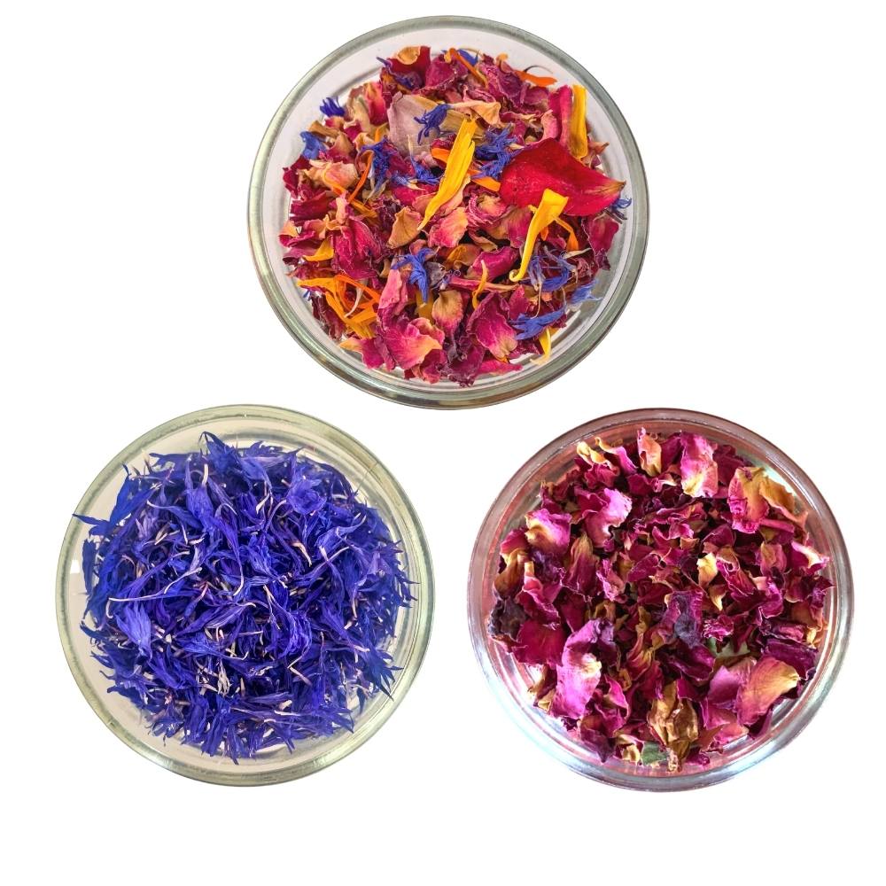 Secret Kiwi Kitchen Edible Dried Flowers Only the Blues Chef's