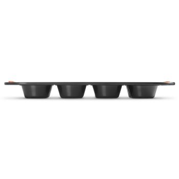 9410014000 Le Creuset Toughened Non-Stick Muffin Tray 12 Hole Side