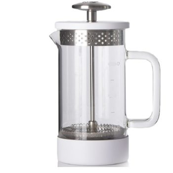 Barista & Co. Core Coffee Press White (2 Sizes)