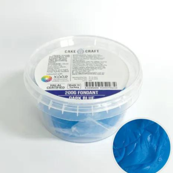 Cake Craft Fondant Dark Blue 200gm