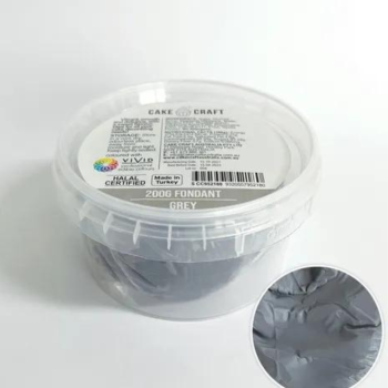 Cake Craft Fondant Grey 200gm