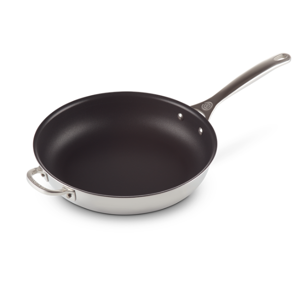 Le Creuset 3-ply wok 30 cm, 4.3L