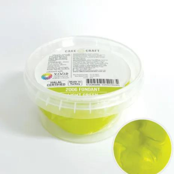 Cake Craft Fondant Light Green 200gm