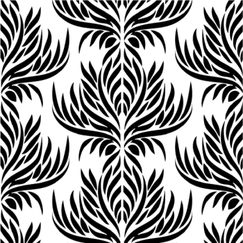 Caking It Up Cake Stencil Lotus