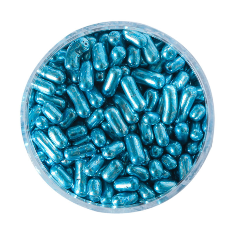 Metallic Blue Jimmies 1mm 85g (4)