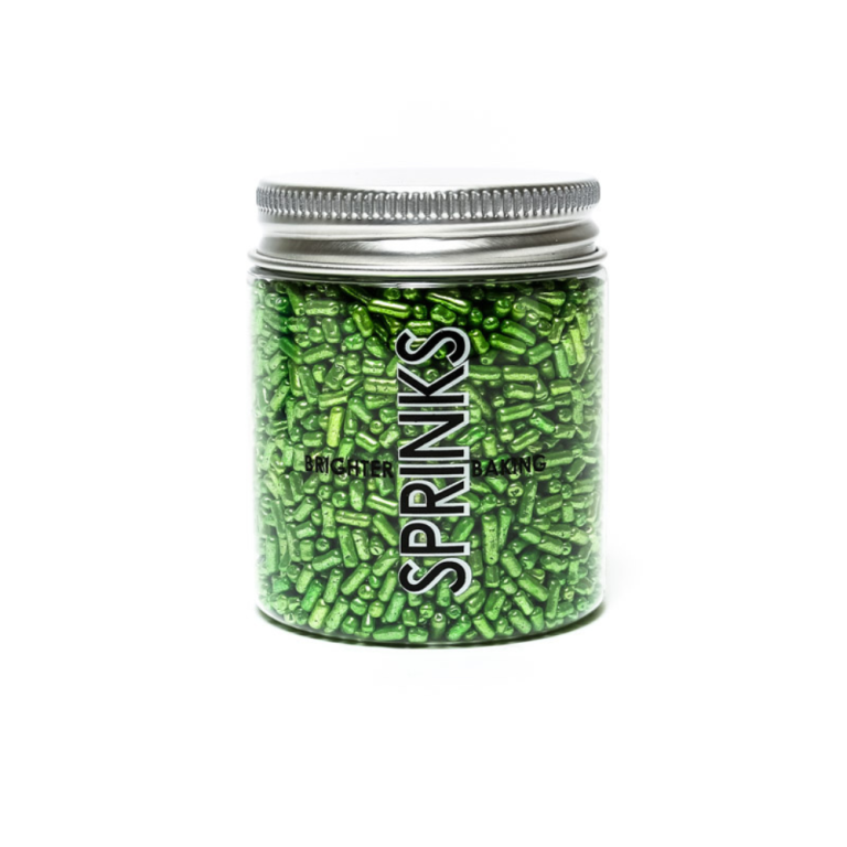 Metallic Green Jimmies 1mm 85g (1)