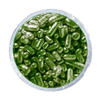 Metallic Green Jimmies 1mm 85g (2)