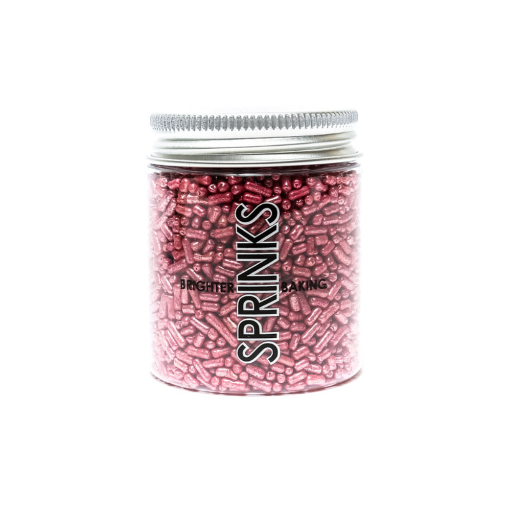 Metallic Pink Jimmies 1mm 85g (1)