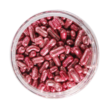Metallic Pink Jimmies 1mm 85g (3)