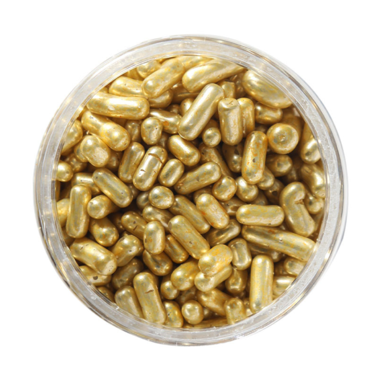 Mixed Gold Jimmies 1mm 85g (1)