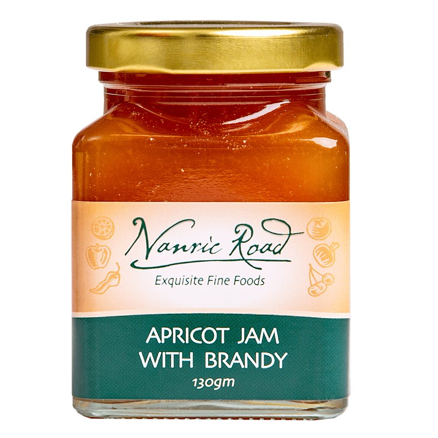 Nanric Road Apricot Jam with Brandy 130g