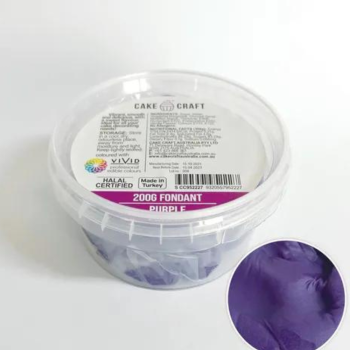 Cake Craft Fondant Purple 200gm
