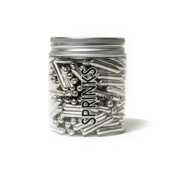 Sprinks Rods Silver Sprinkles 75g